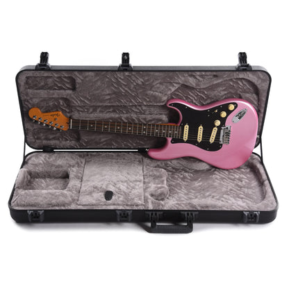 Fender American Ultra Stratocaster Bubble Gum Metallic w/Ebony Fingerboard & Anodized Black Pickguard Electric Guitars / Solid Body