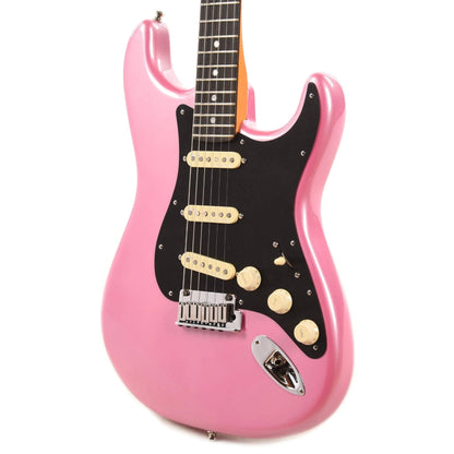 Fender American Ultra Stratocaster Bubble Gum Metallic w/Ebony Fingerboard & Anodized Black Pickguard Electric Guitars / Solid Body