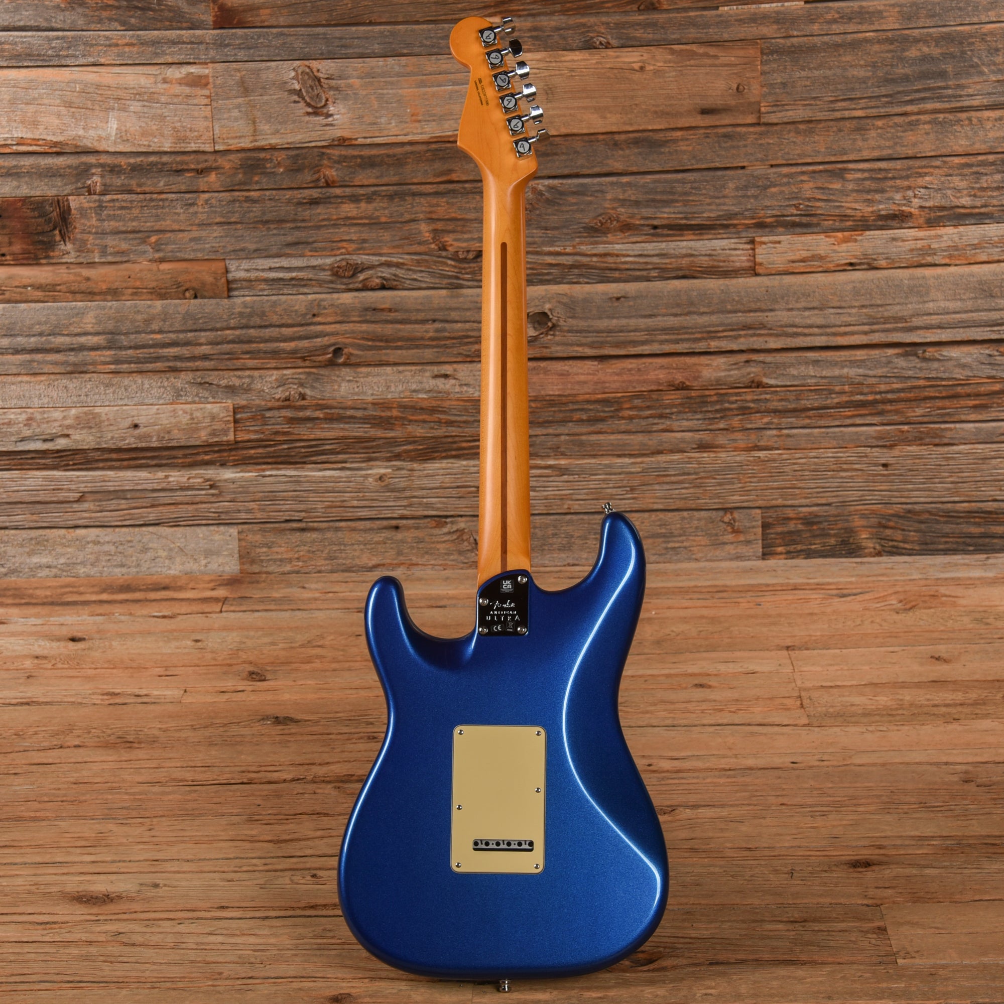Fender American Ultra Stratocaster Cobra Blue 2022 Electric Guitars / Solid Body