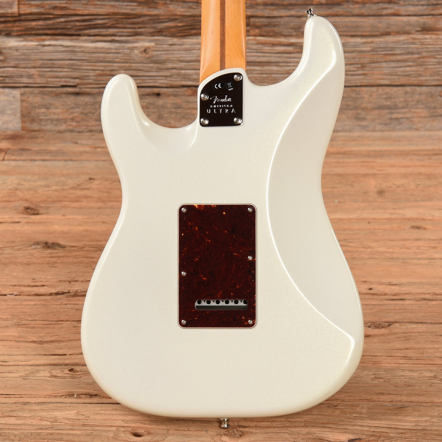 Fender American Ultra Stratocaster HSS Arctic Pearl 2019 Electric Guitars / Solid Body