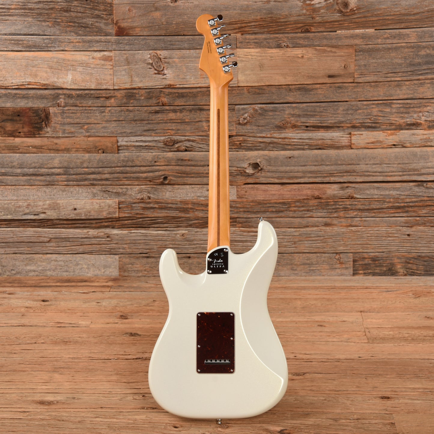 Fender American Ultra Stratocaster HSS Arctic Pearl 2019 Electric Guitars / Solid Body