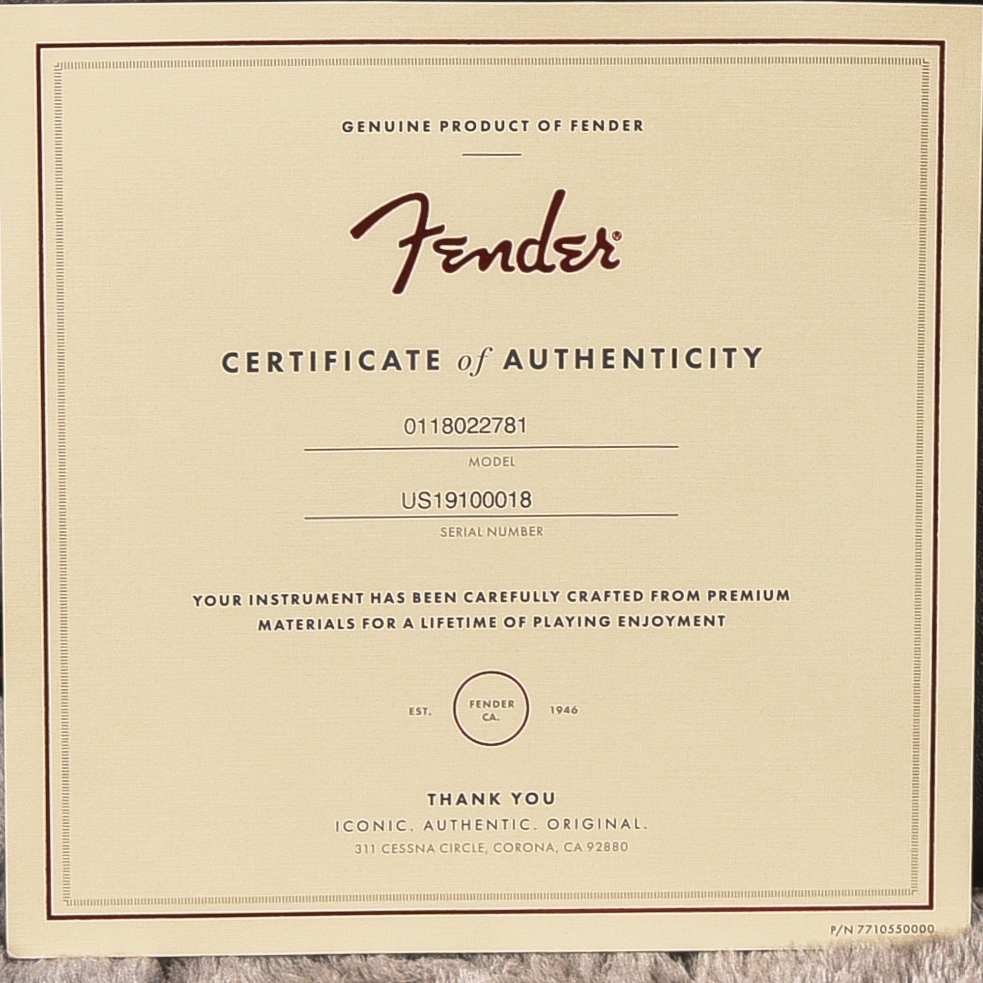 Fender American Ultra Stratocaster HSS Arctic Pearl 2019 Electric Guitars / Solid Body
