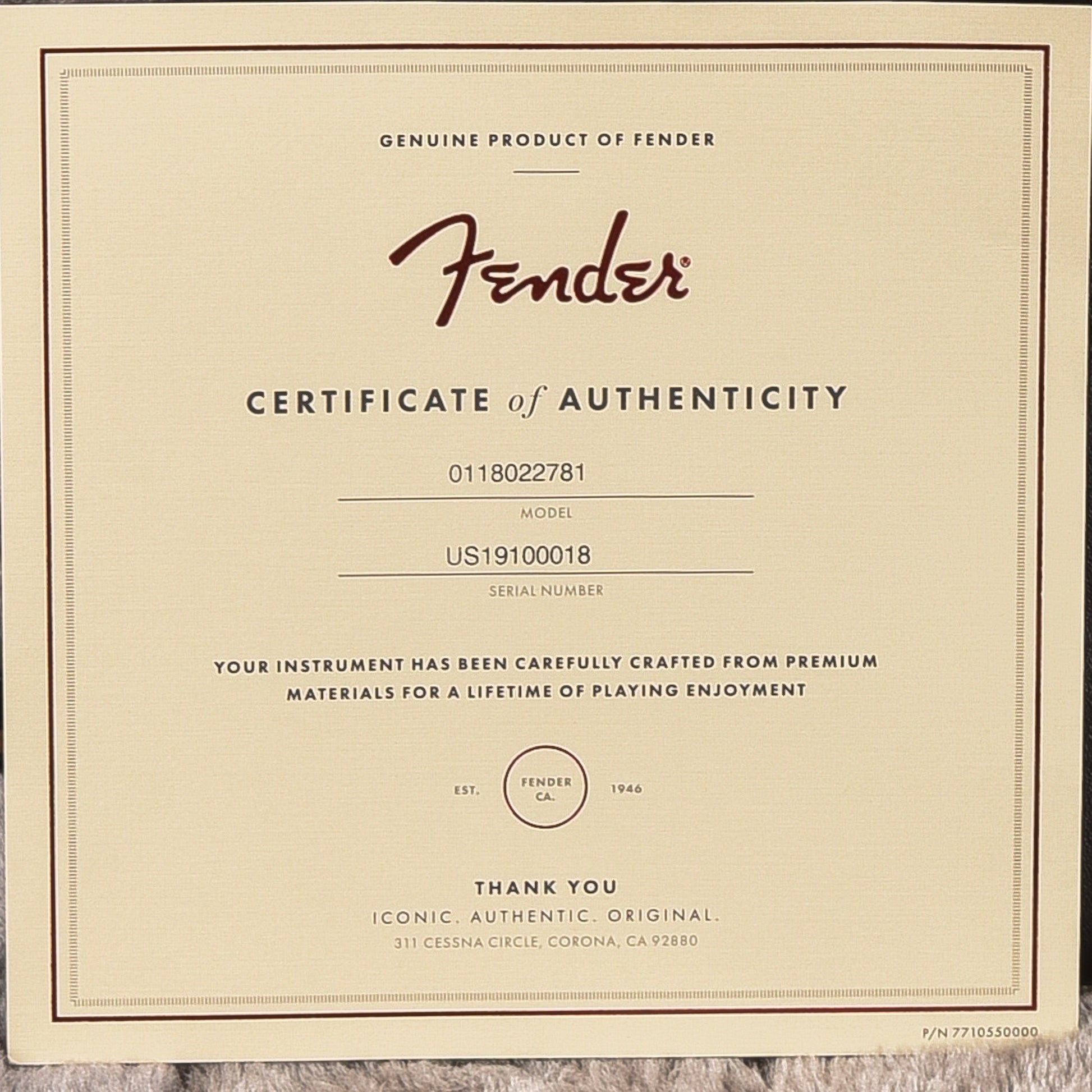 Fender American Ultra Stratocaster HSS Arctic Pearl 2019 Electric Guitars / Solid Body