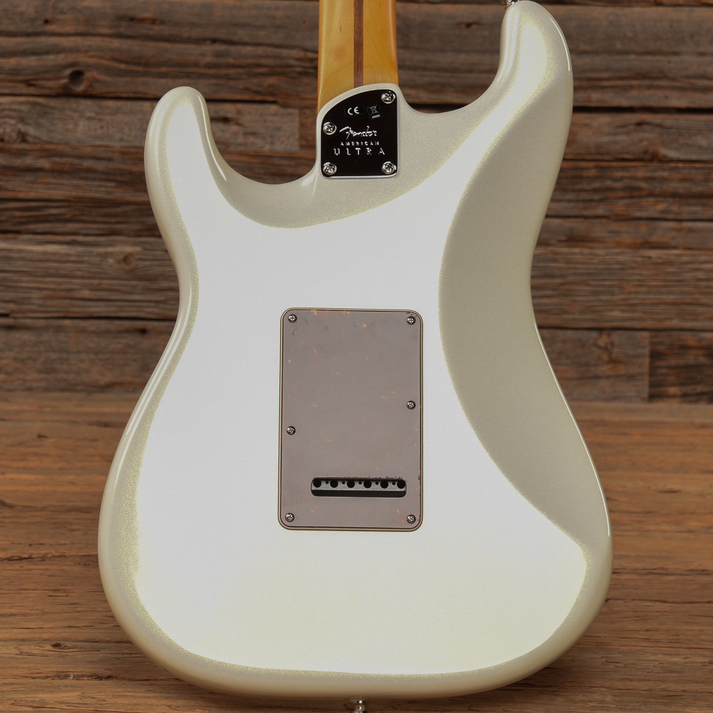 Fender American Ultra Stratocaster HSS Arctic Pearl 2019 Electric Guitars / Solid Body
