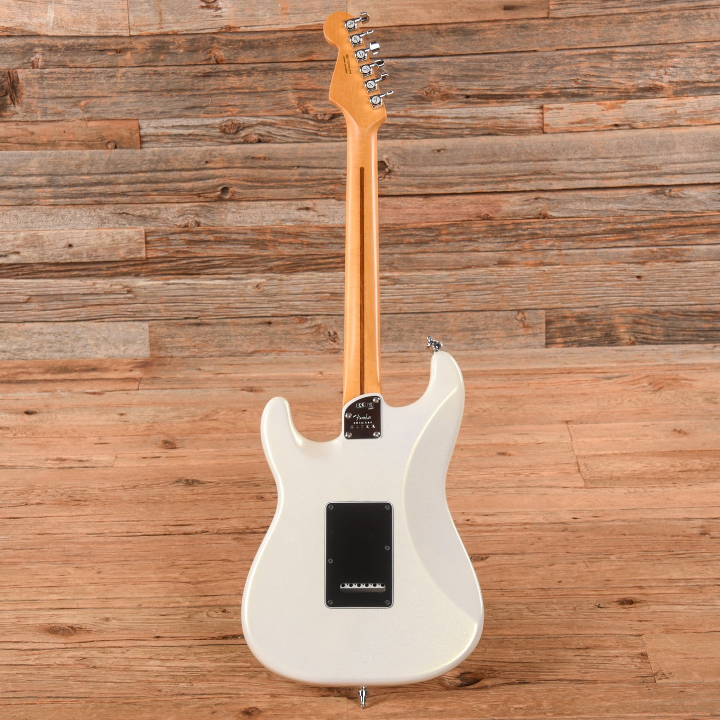 Fender American Ultra Stratocaster HSS Arctic Pearl 2020 Electric Guitars / Solid Body
