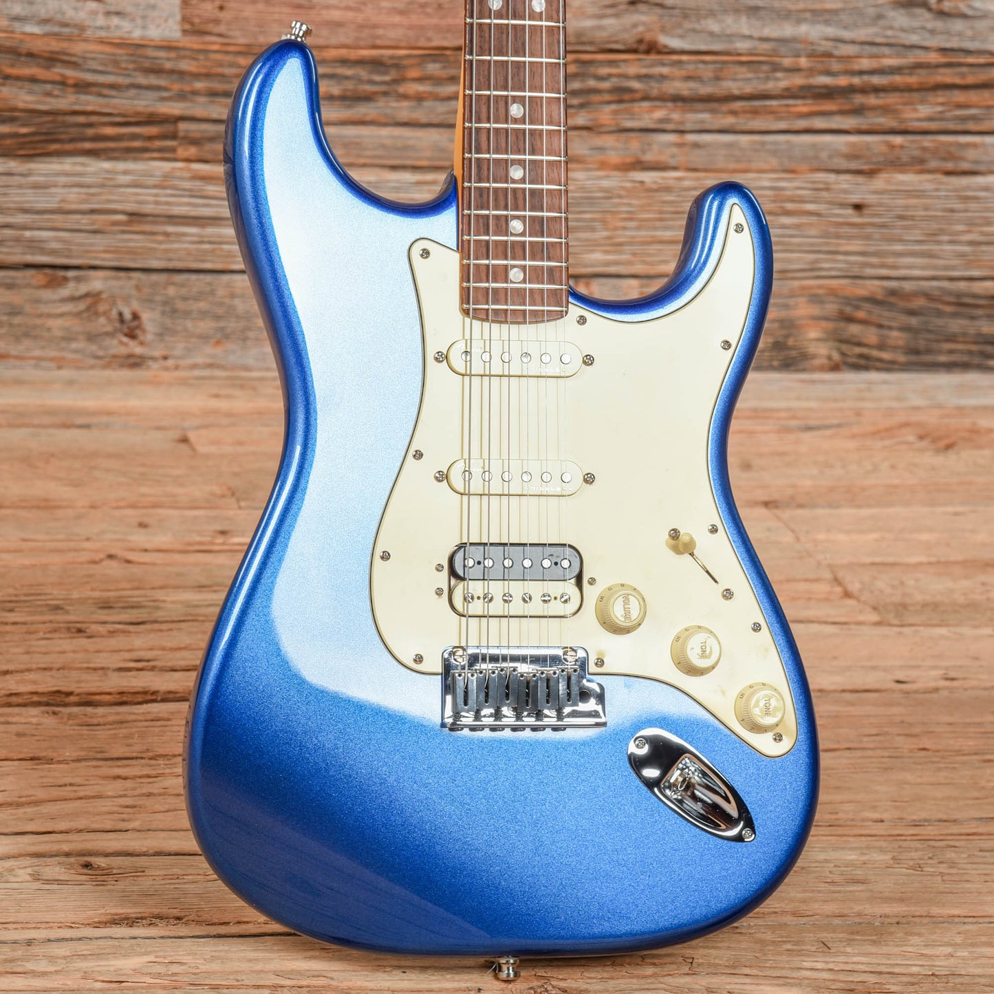 Fender American Ultra Stratocaster HSS Cobra Blue 2022 Electric Guitars / Solid Body