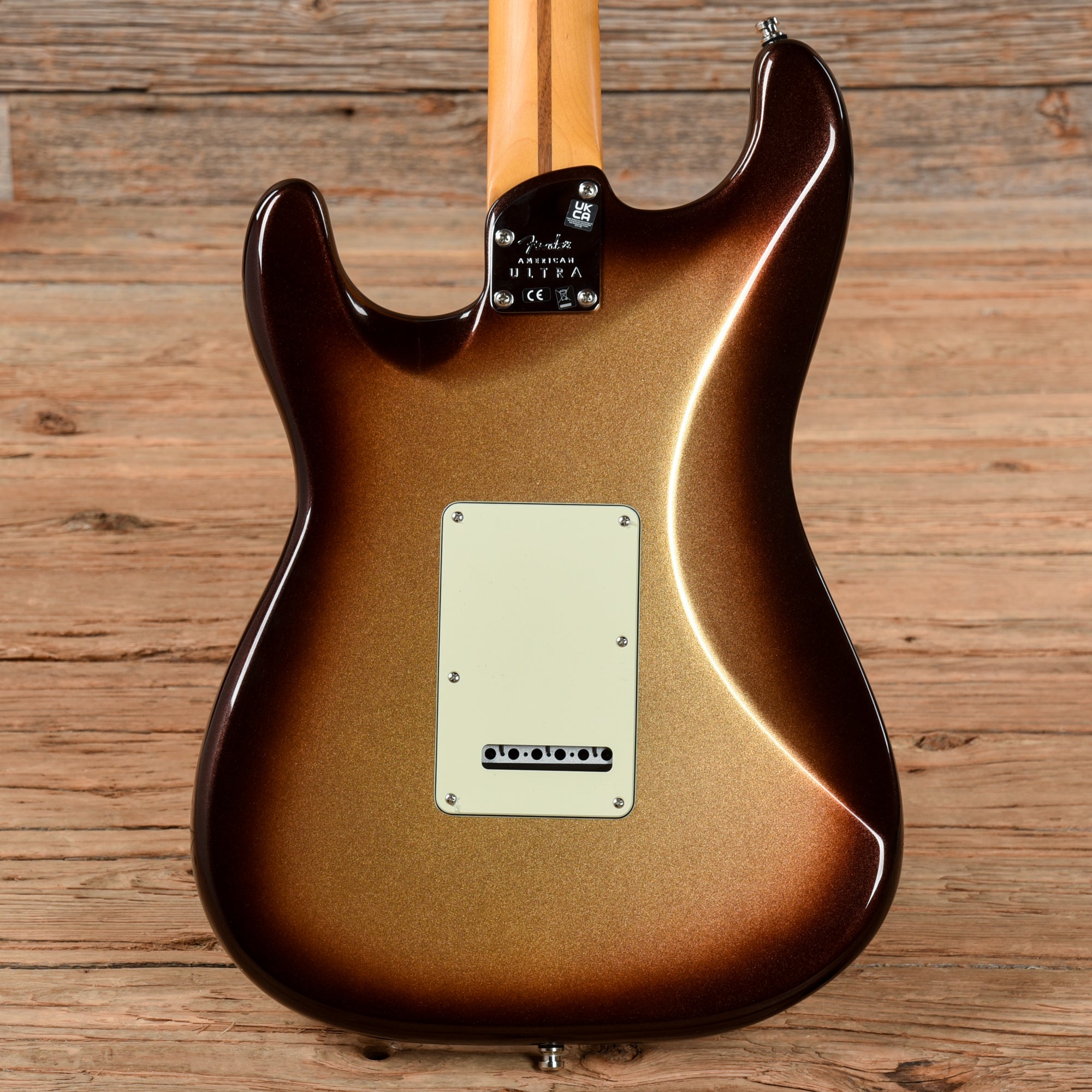 Fender American Ultra Stratocaster Mocha Burst 2022 Electric Guitars / Solid Body