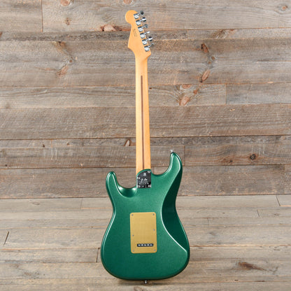 Fender American Ultra Stratocaster Mystic Pine & Anodized Gold Pickguard Electric Guitars / Solid Body