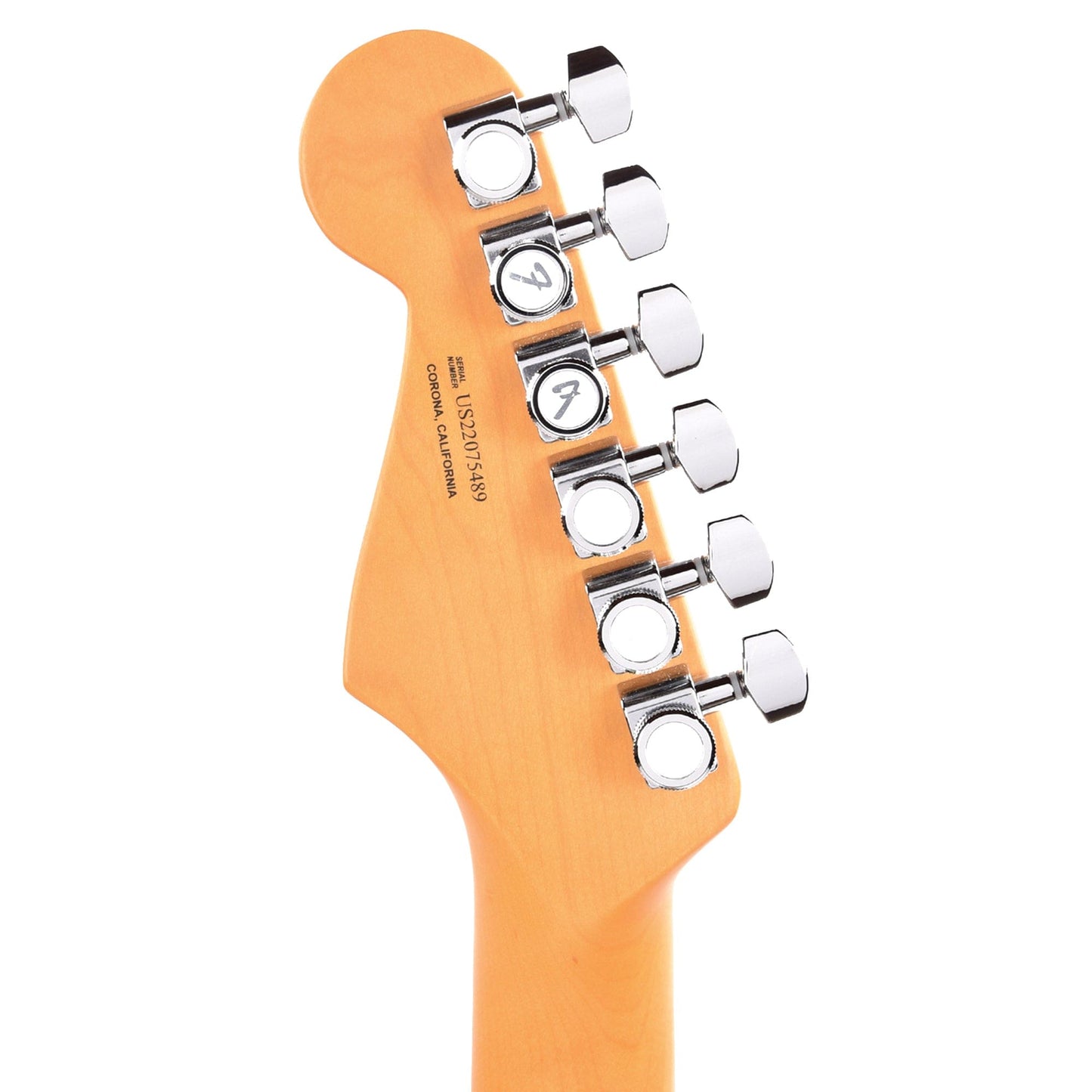 Fender American Ultra Stratocaster Mystic Pine & Anodized Gold Pickguard Electric Guitars / Solid Body