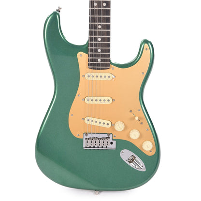 Fender American Ultra Stratocaster Mystic Pine & Anodized Gold Pickguard Electric Guitars / Solid Body