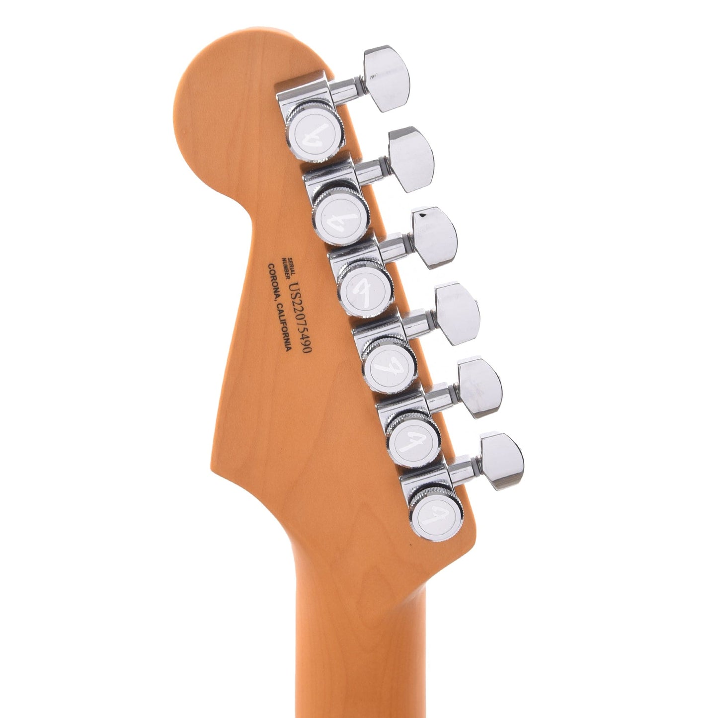 Fender American Ultra Stratocaster Mystic Pine & Anodized Gold Pickguard Electric Guitars / Solid Body