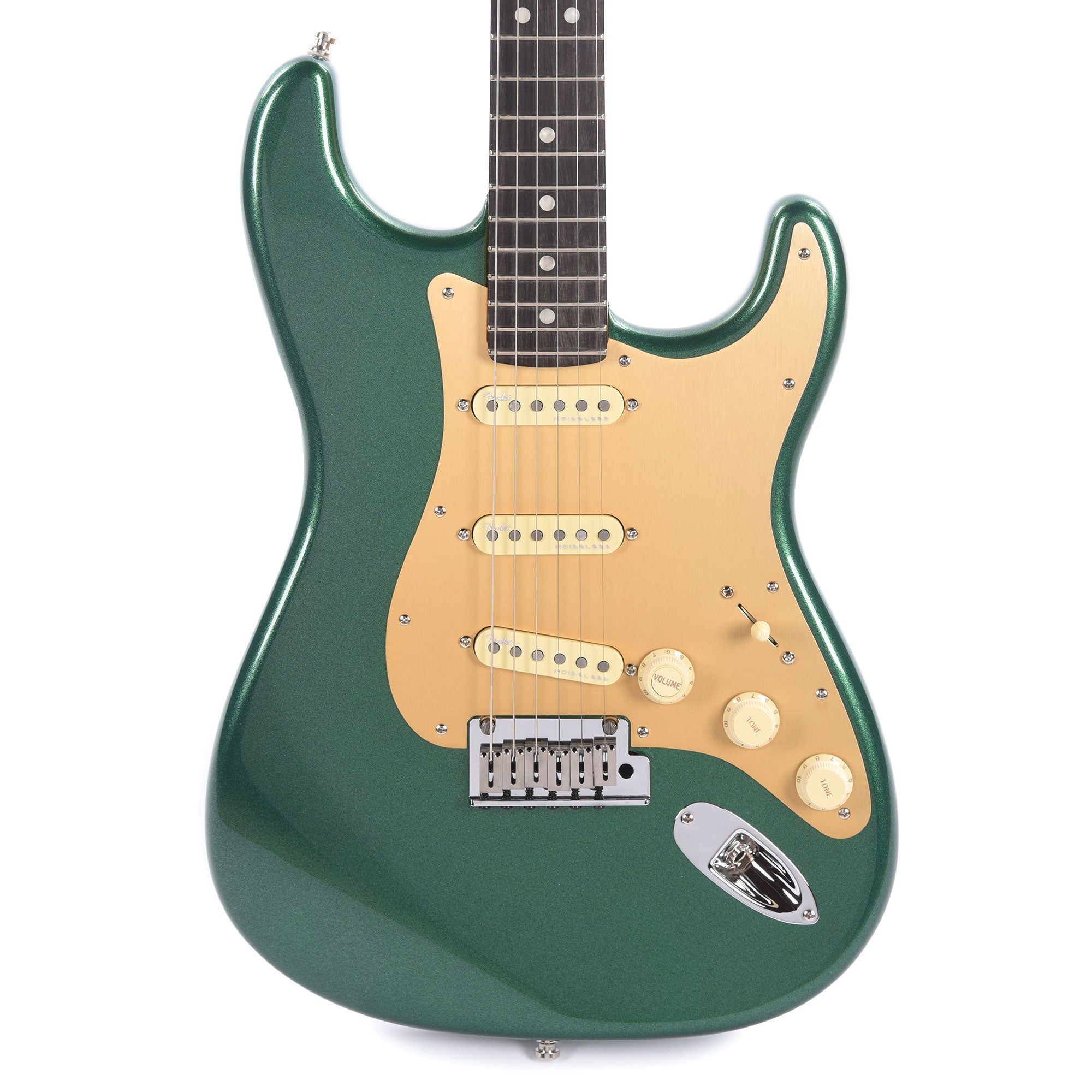 Fender American Ultra Stratocaster Mystic Pine & Anodized Gold