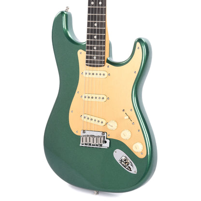 Fender American Ultra Stratocaster Mystic Pine & Anodized Gold Pickguard Electric Guitars / Solid Body