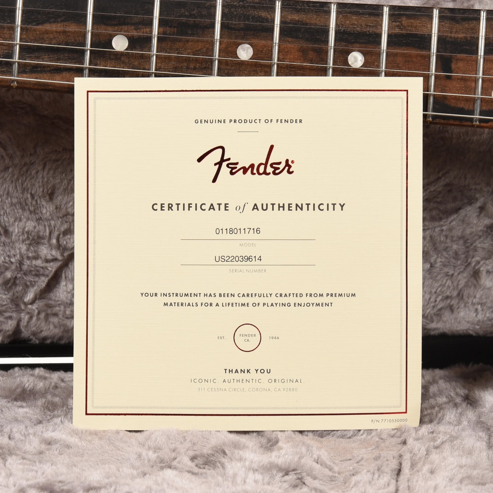 Fender American Ultra Stratocaster Mystic Pine & Anodized Gold Pickguard Electric Guitars / Solid Body