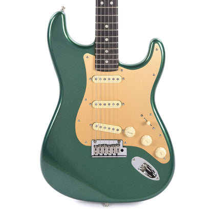Fender American Ultra Stratocaster Mystic Pine & Anodized Gold Pickguard Electric Guitars / Solid Body