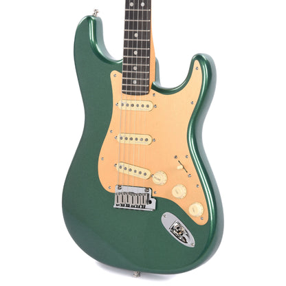 Fender American Ultra Stratocaster Mystic Pine & Anodized Gold Pickguard Electric Guitars / Solid Body