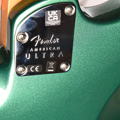 Fender American Ultra Stratocaster Mystic Pine & Anodized Gold Pickguard Electric Guitars / Solid Body