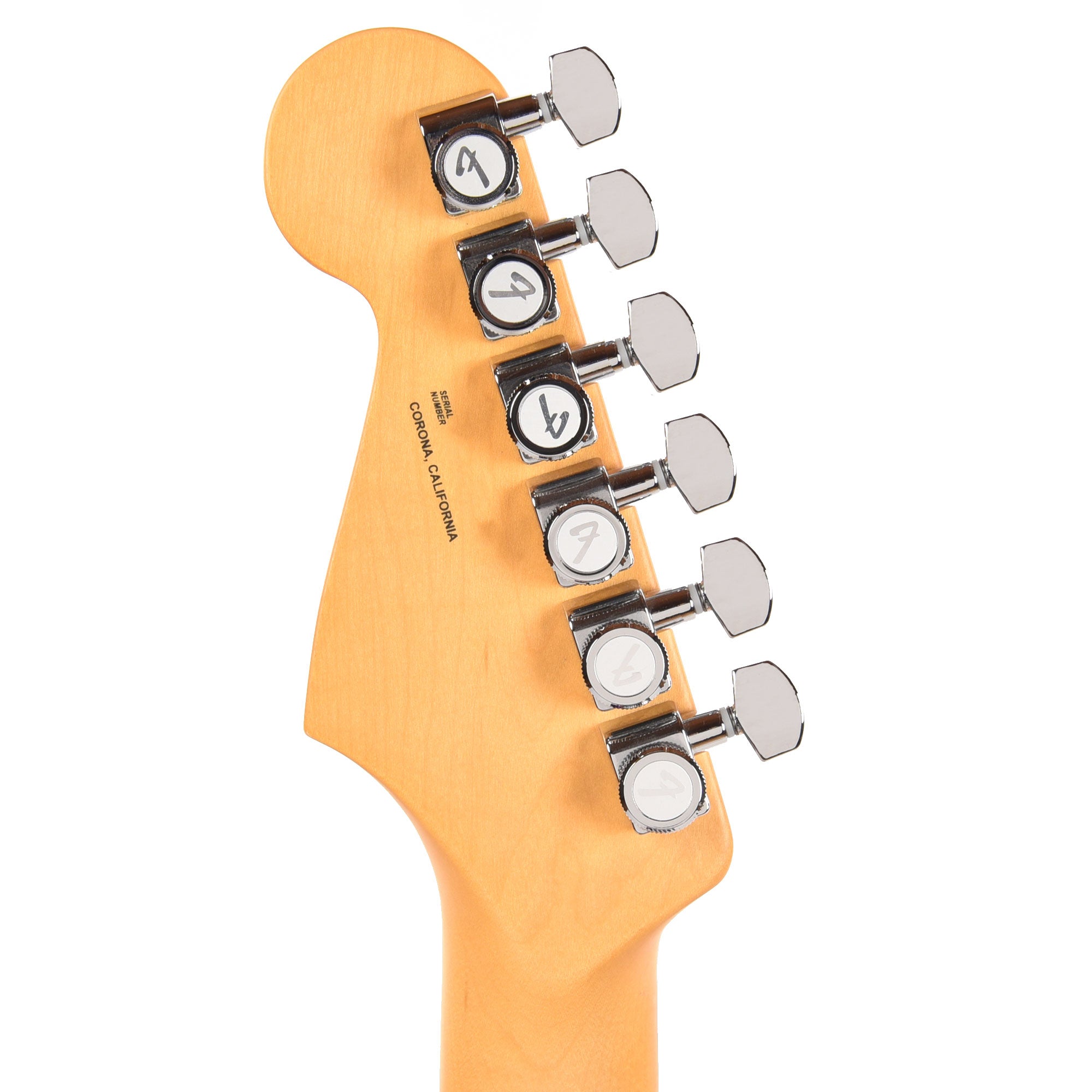 Fender American Ultra Stratocaster Plum Metallic w/Ebony Fingerboard & Anodized Gold Pickguard Electric Guitars / Solid Body