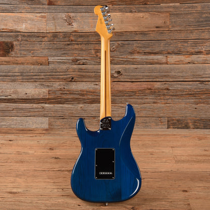 Fender American Ultra Stratocaster Plus Top Denim Burst 2021 Electric Guitars / Solid Body