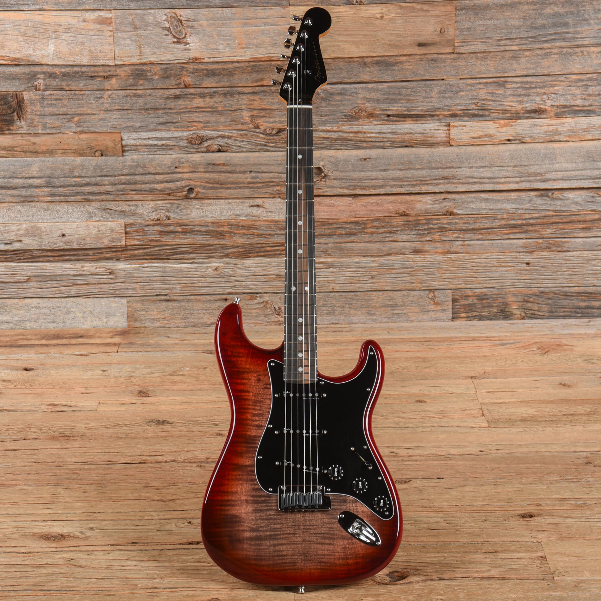 Fender American Ultra Stratocaster Plus Top Sunburst 2022 Electric Guitars / Solid Body