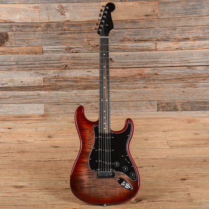 Fender American Ultra Stratocaster Plus Top Sunburst 2022 Electric Guitars / Solid Body