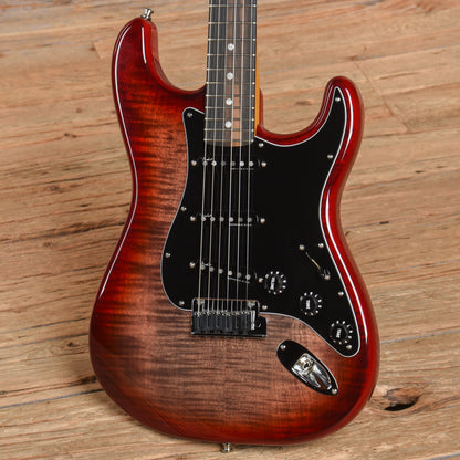 Fender American Ultra Stratocaster Plus Top Sunburst 2022 Electric Guitars / Solid Body