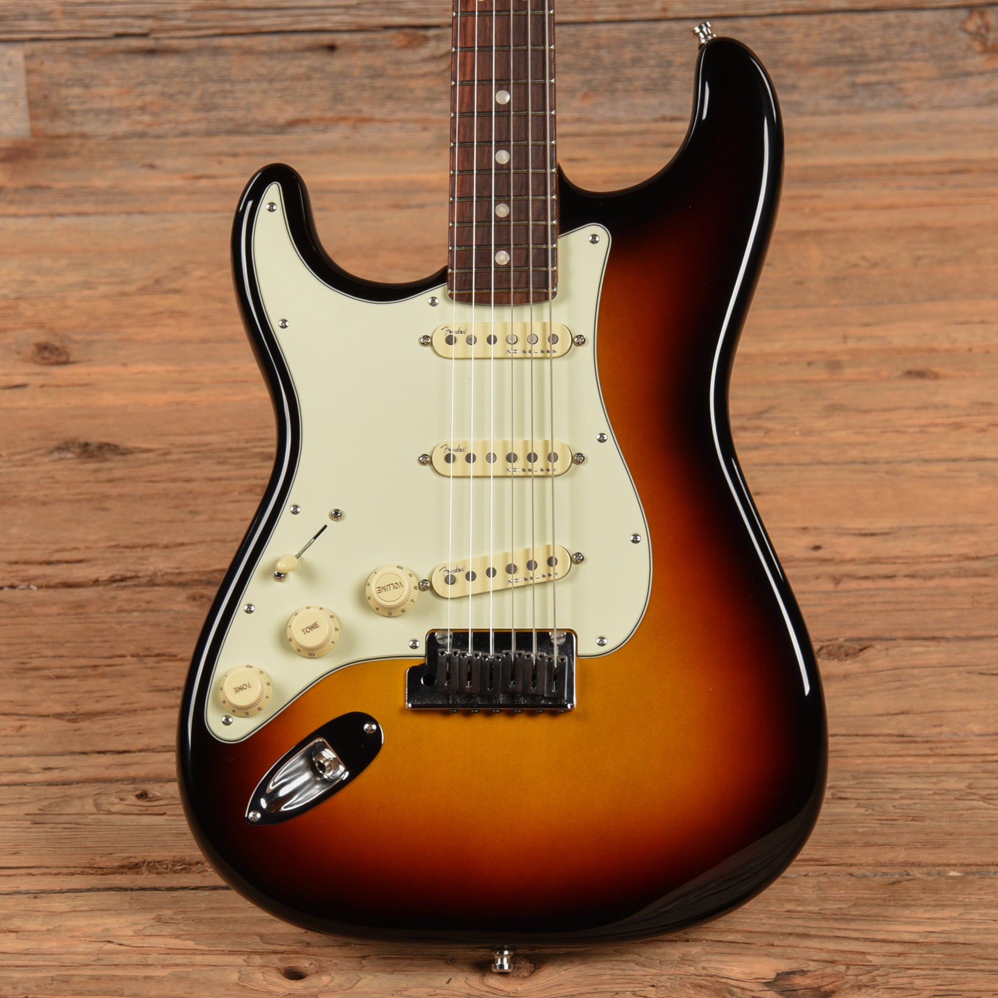 Fender American Ultra Stratocaster Ultra Burst 2021 LEFTY Electric Guitars / Solid Body