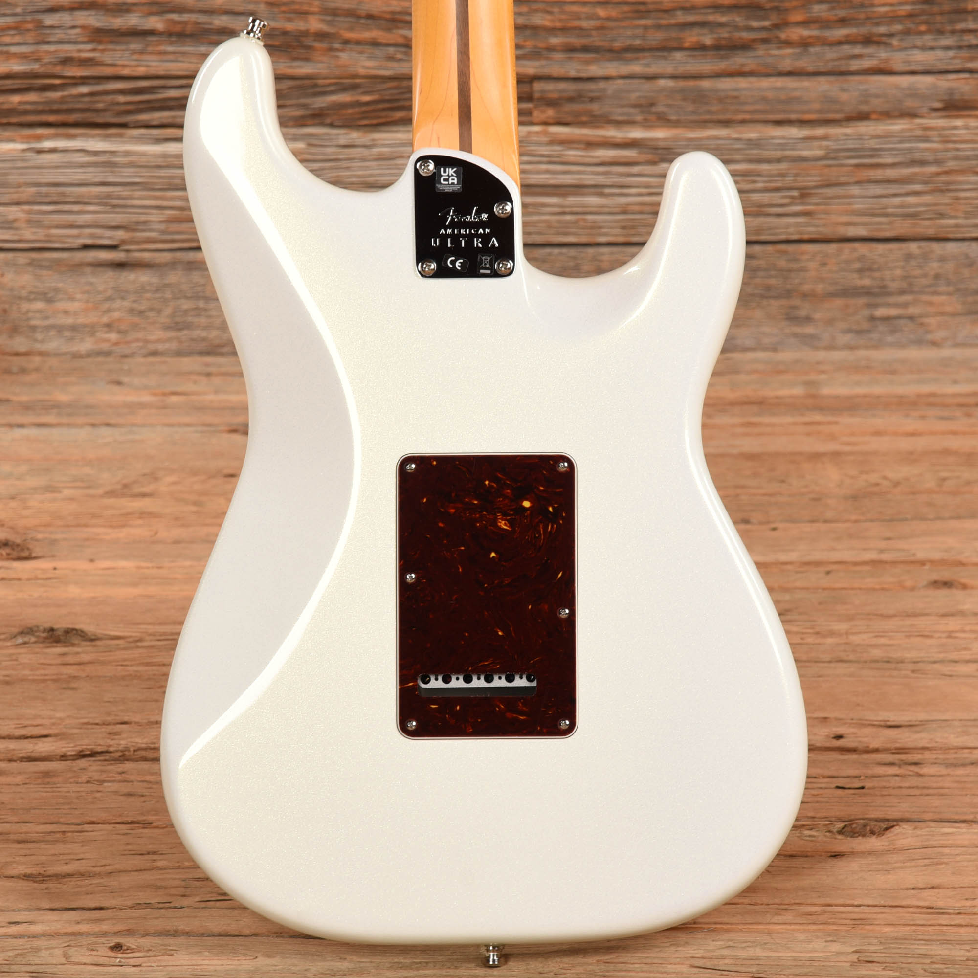 Fender American Ultra Stratocaster White 2022 Electric Guitars / Solid Body