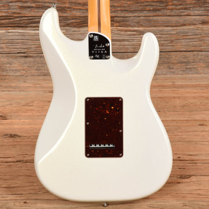 Fender American Ultra Stratocaster White 2022 Electric Guitars / Solid Body