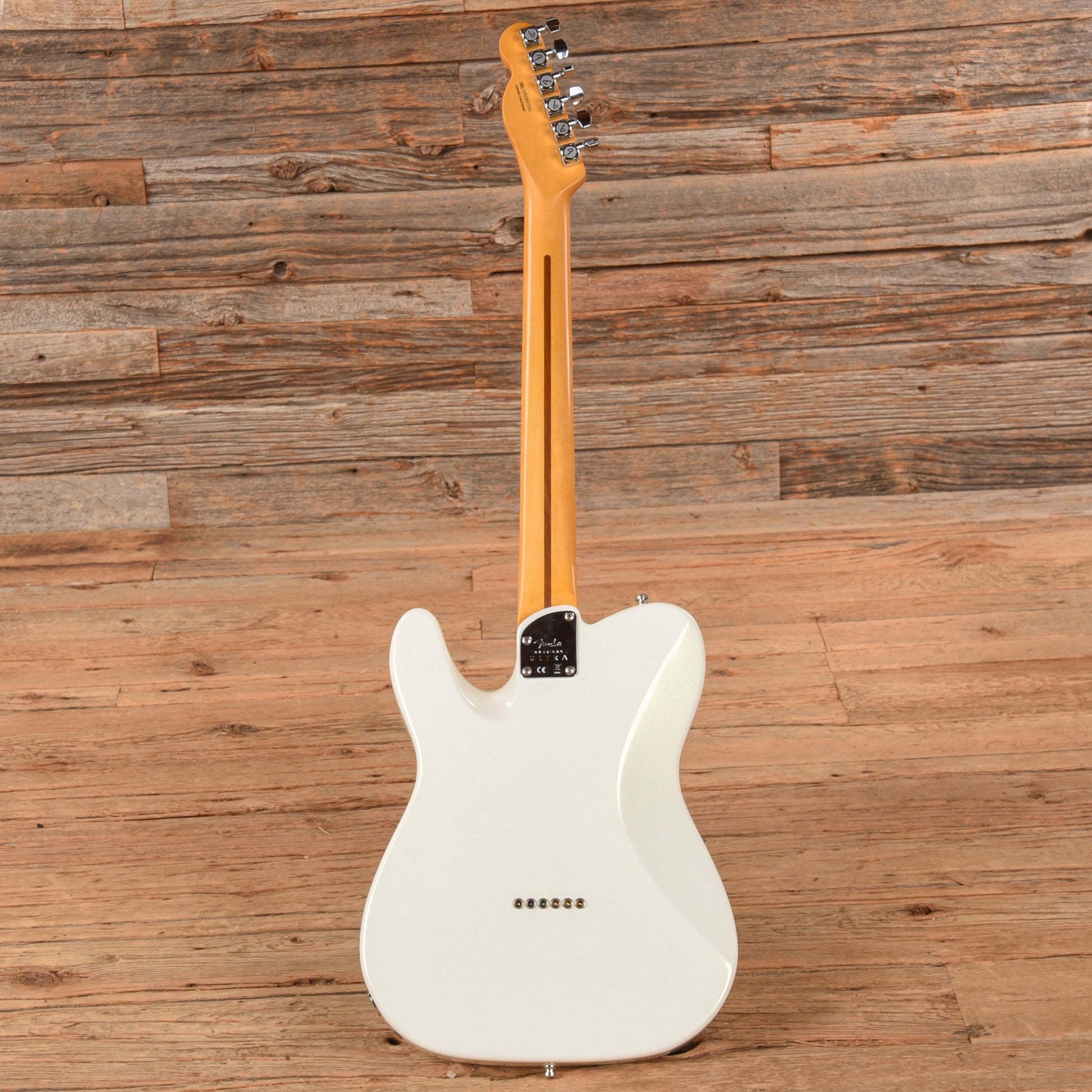 Fender American Ultra Telecaster Arctic Pearl 2022 Electric Guitars / Solid Body