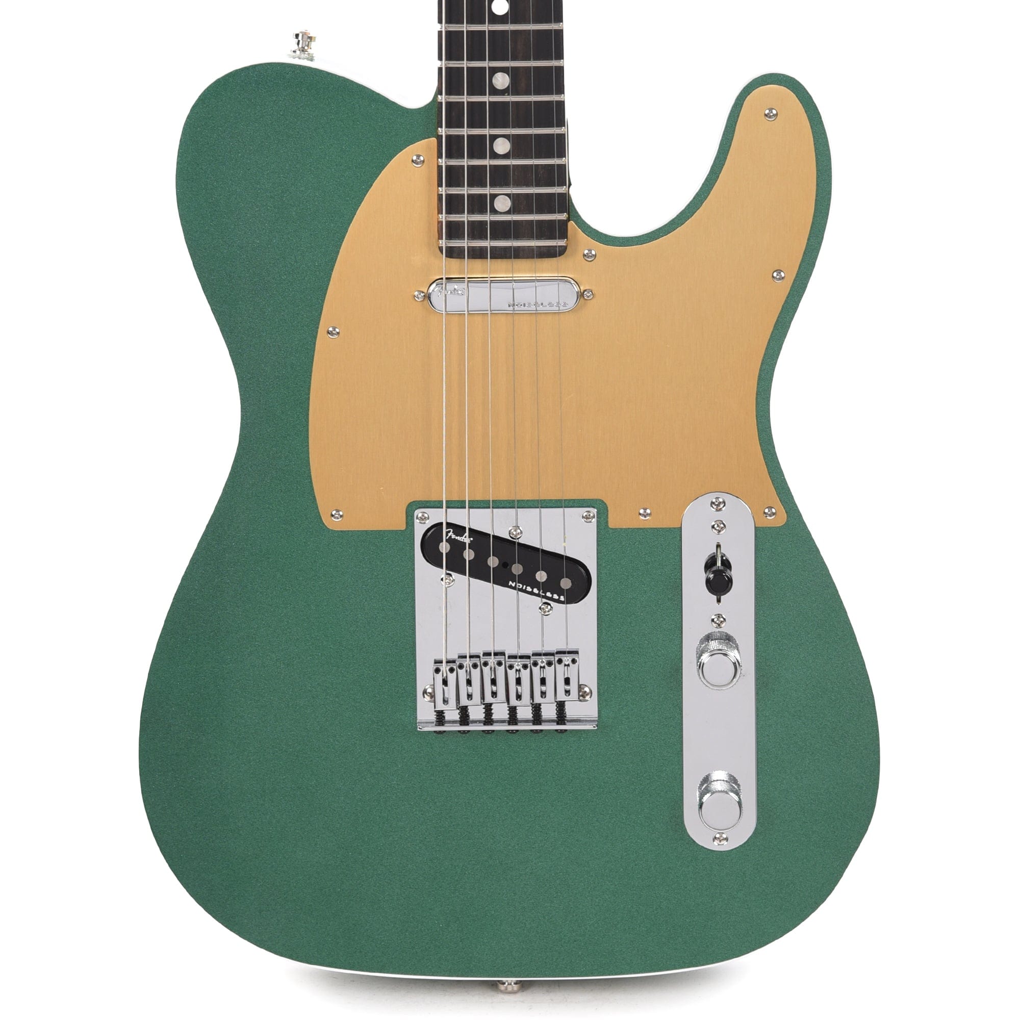 Fender American Ultra Telecaster Mystic Pine w/Ebony Fingerboard & Anodized Gold Pickguard Electric Guitars / Solid Body
