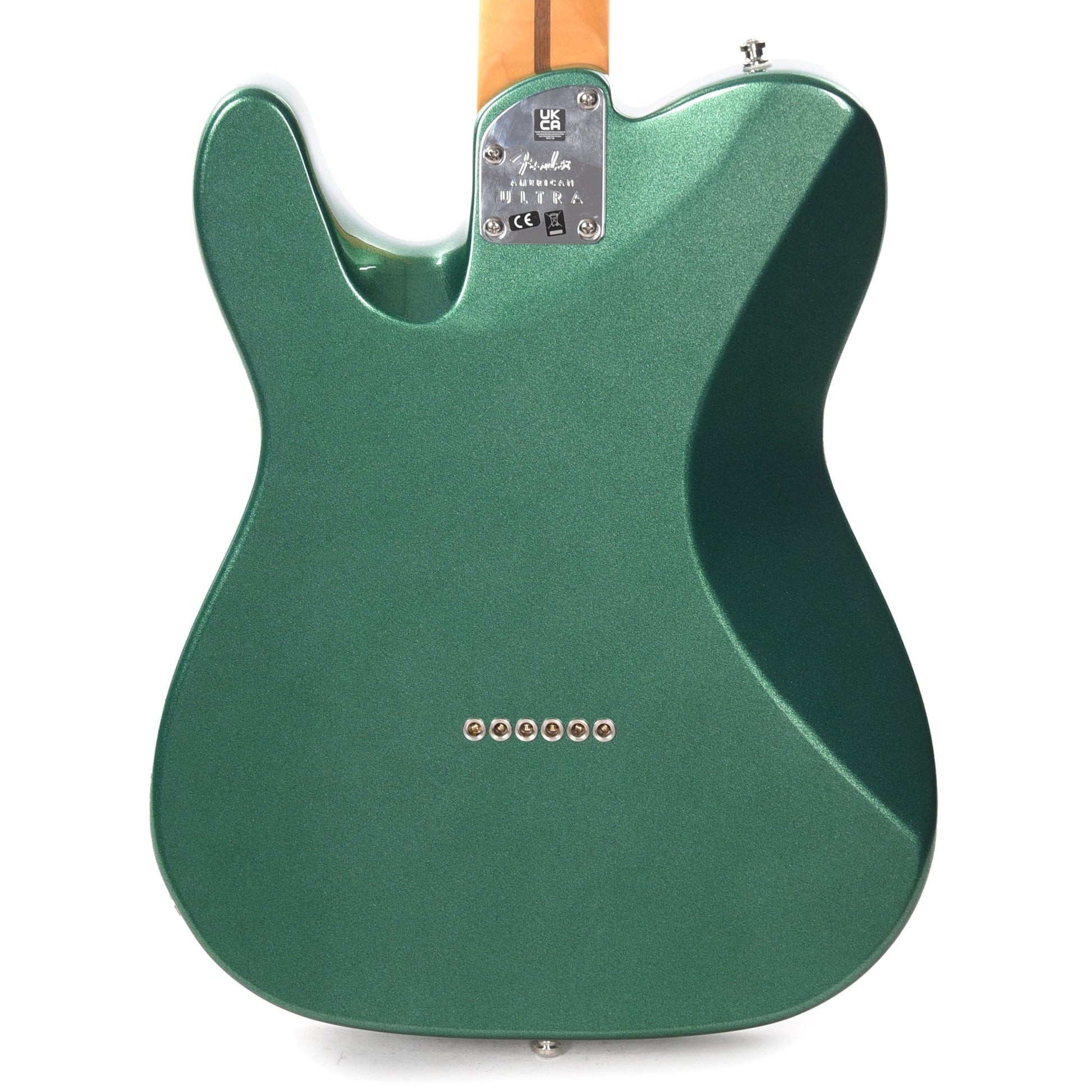 Fender American Ultra Telecaster Mystic Pine w/Ebony Fingerboard & Anodized Gold Pickguard Electric Guitars / Solid Body