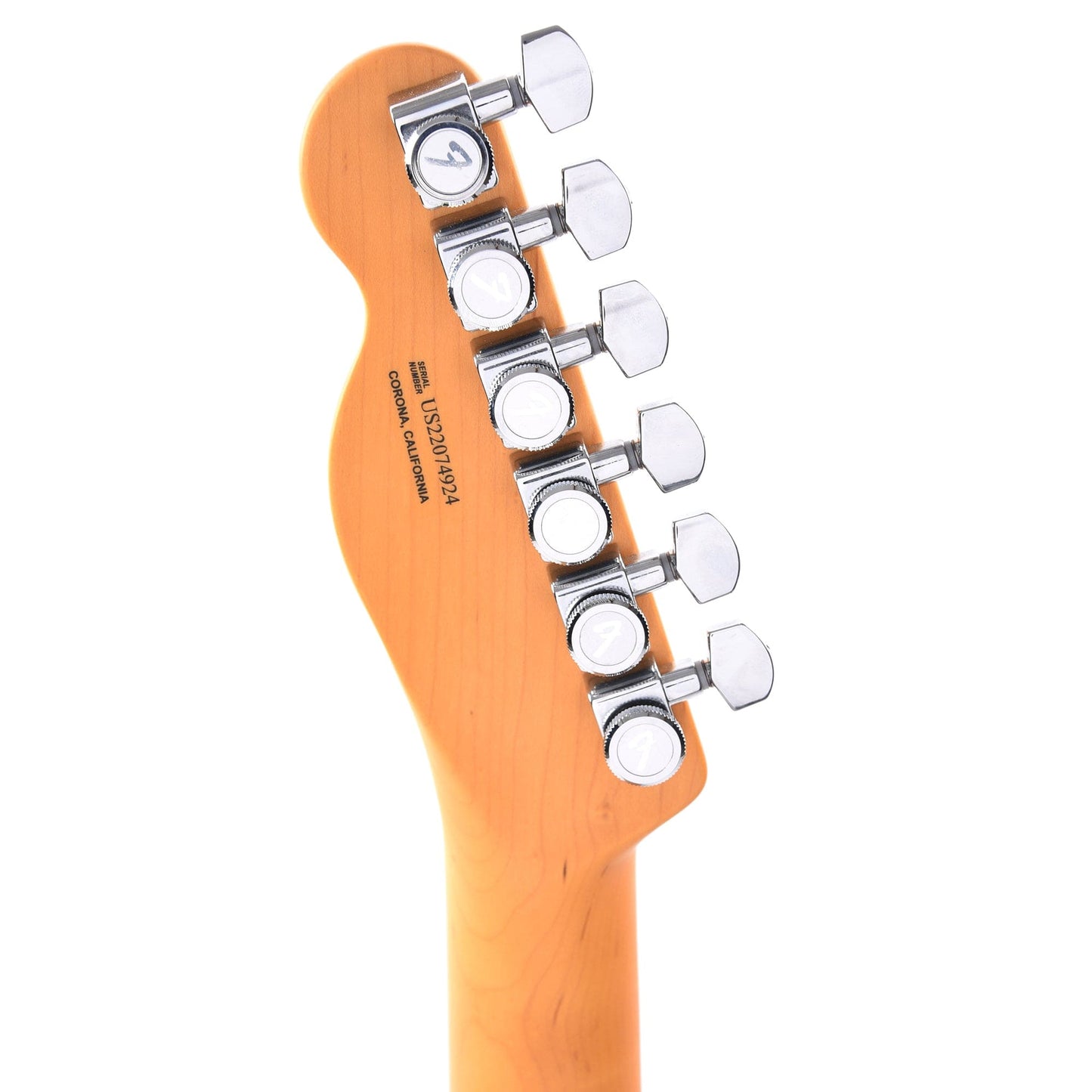 Fender American Ultra Telecaster Mystic Pine w/Ebony Fingerboard & Anodized Gold Pickguard Electric Guitars / Solid Body