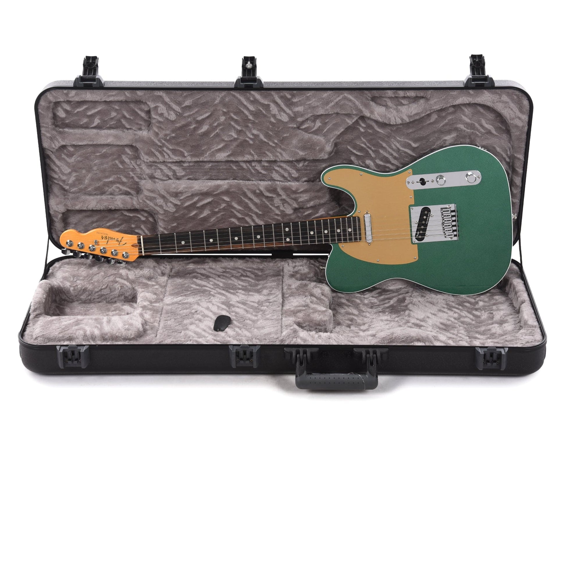 Fender American Ultra Telecaster Mystic Pine w/Ebony Fingerboard & Anodized Gold Pickguard Electric Guitars / Solid Body