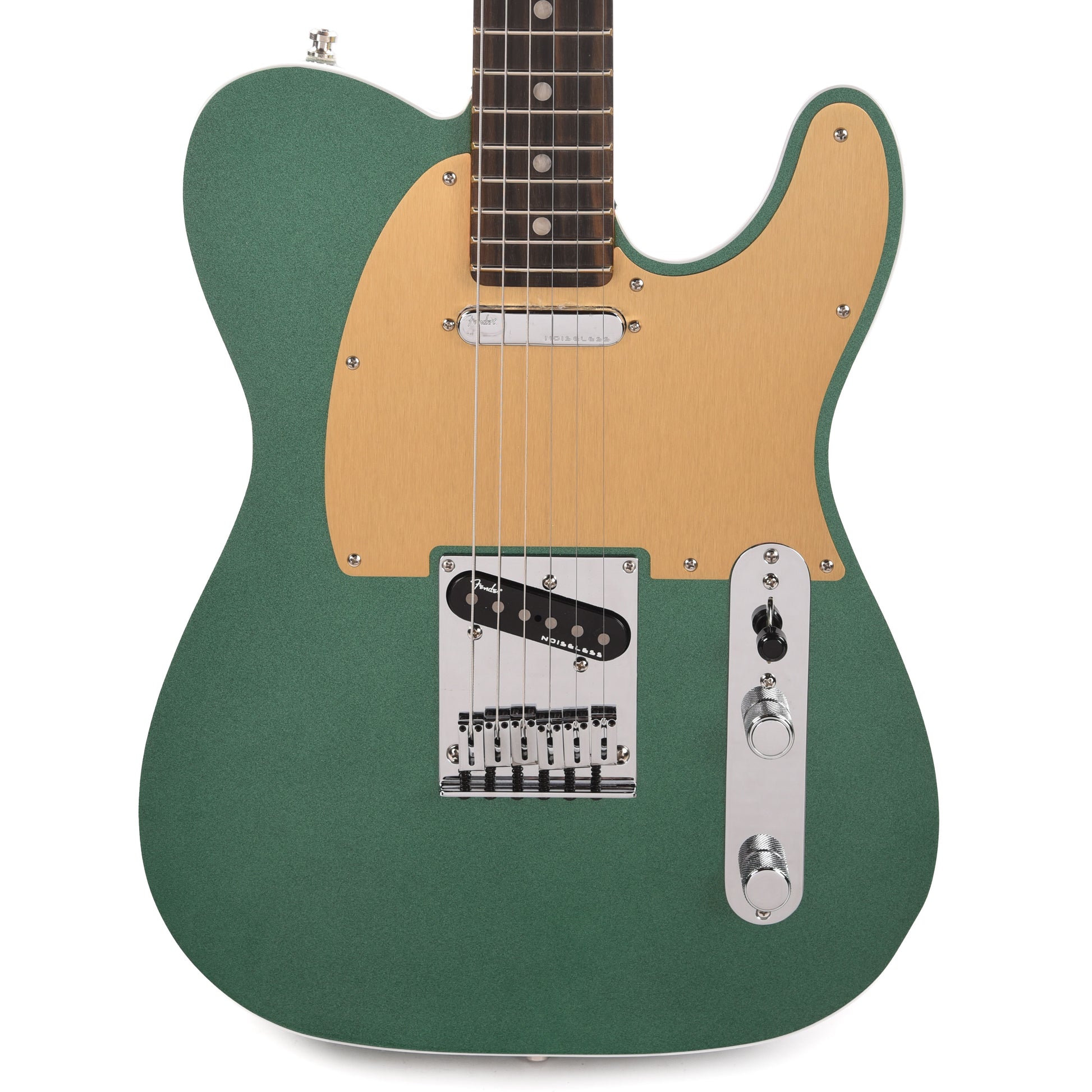 Fender American Ultra Telecaster Mystic Pine w/Ebony Fingerboard & Anodized Gold Pickguard Electric Guitars / Solid Body