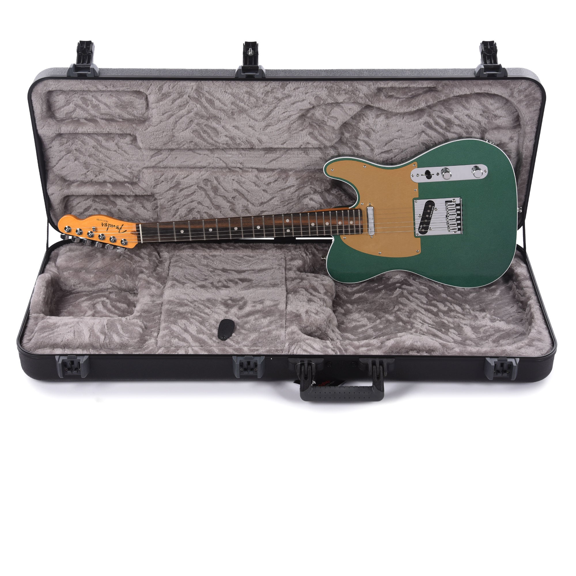 Fender American Ultra Telecaster Mystic Pine w/Ebony Fingerboard & Anodized Gold Pickguard Electric Guitars / Solid Body