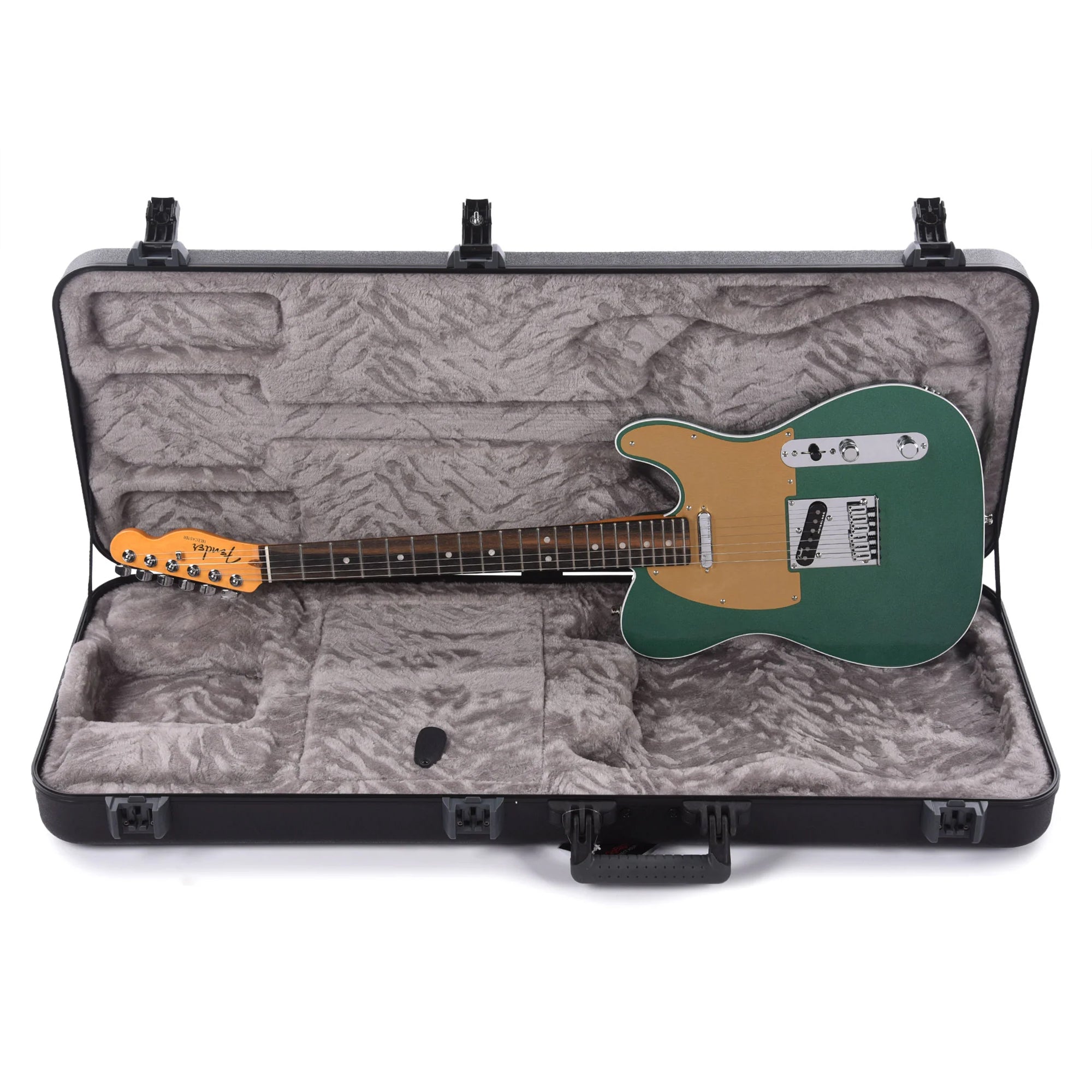 Fender American Ultra Telecaster Mystic Pine w/Ebony Fingerboard & Anodized Gold Pickguard Electric Guitars / Solid Body