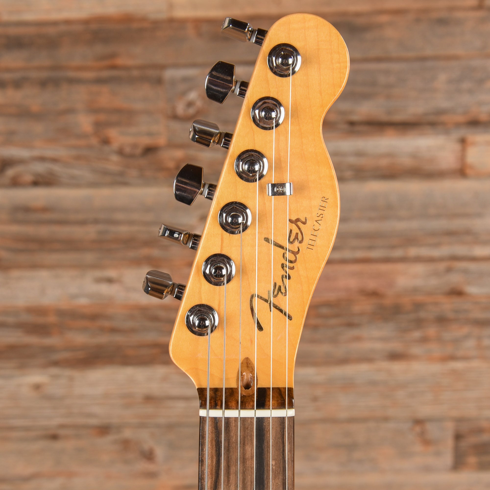 Fender American Ultra Telecaster Mystic Pine w/Ebony Fingerboard & Anodized Gold Pickguard Electric Guitars / Solid Body