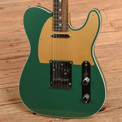Fender American Ultra Telecaster Mystic Pine w/Ebony Fingerboard & Anodized Gold Pickguard Electric Guitars / Solid Body