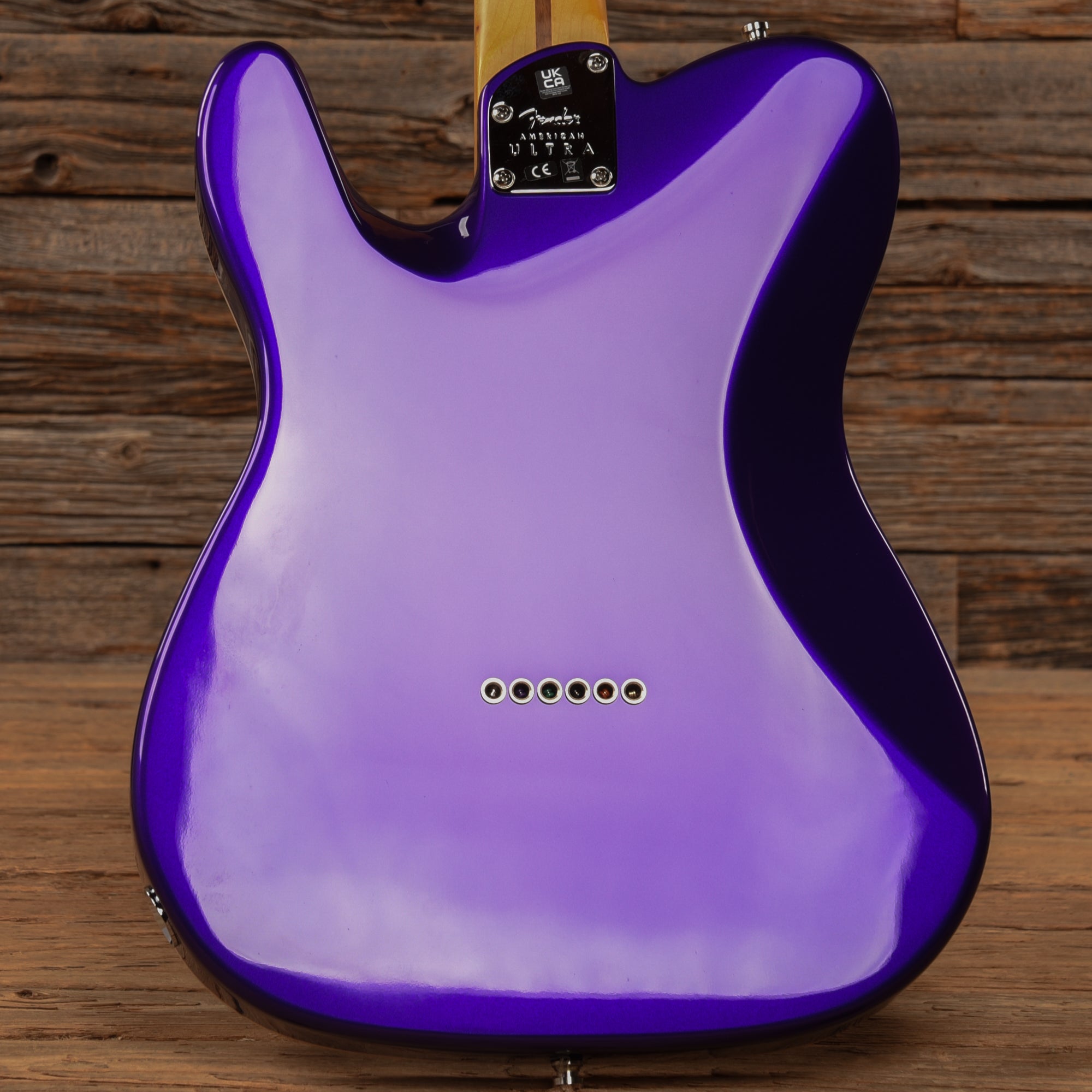 Fender American Ultra Telecaster Plum Metallic 2022 Electric Guitars / Solid Body