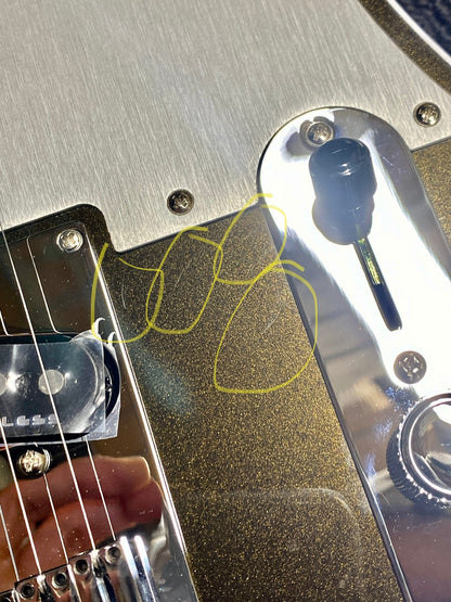 Fender American Ultra Telecaster Roasted Maple Neck Texas Tea Electric Guitars / Solid Body