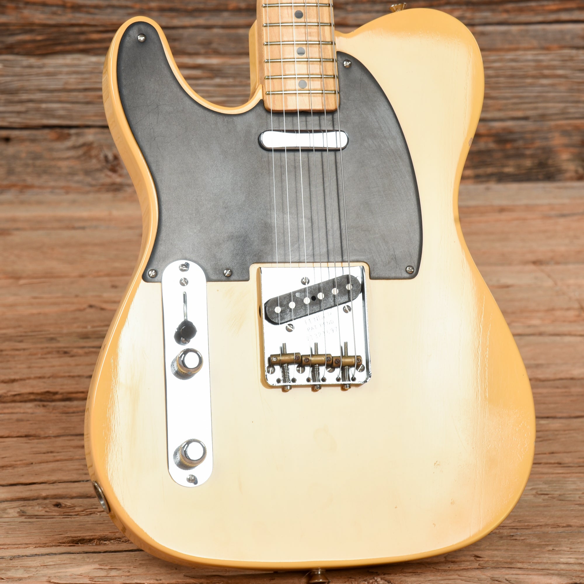 Fender American Vintage 52 Telecaster Butterscotch Blonde 2014 LEFTY Electric Guitars / Solid Body