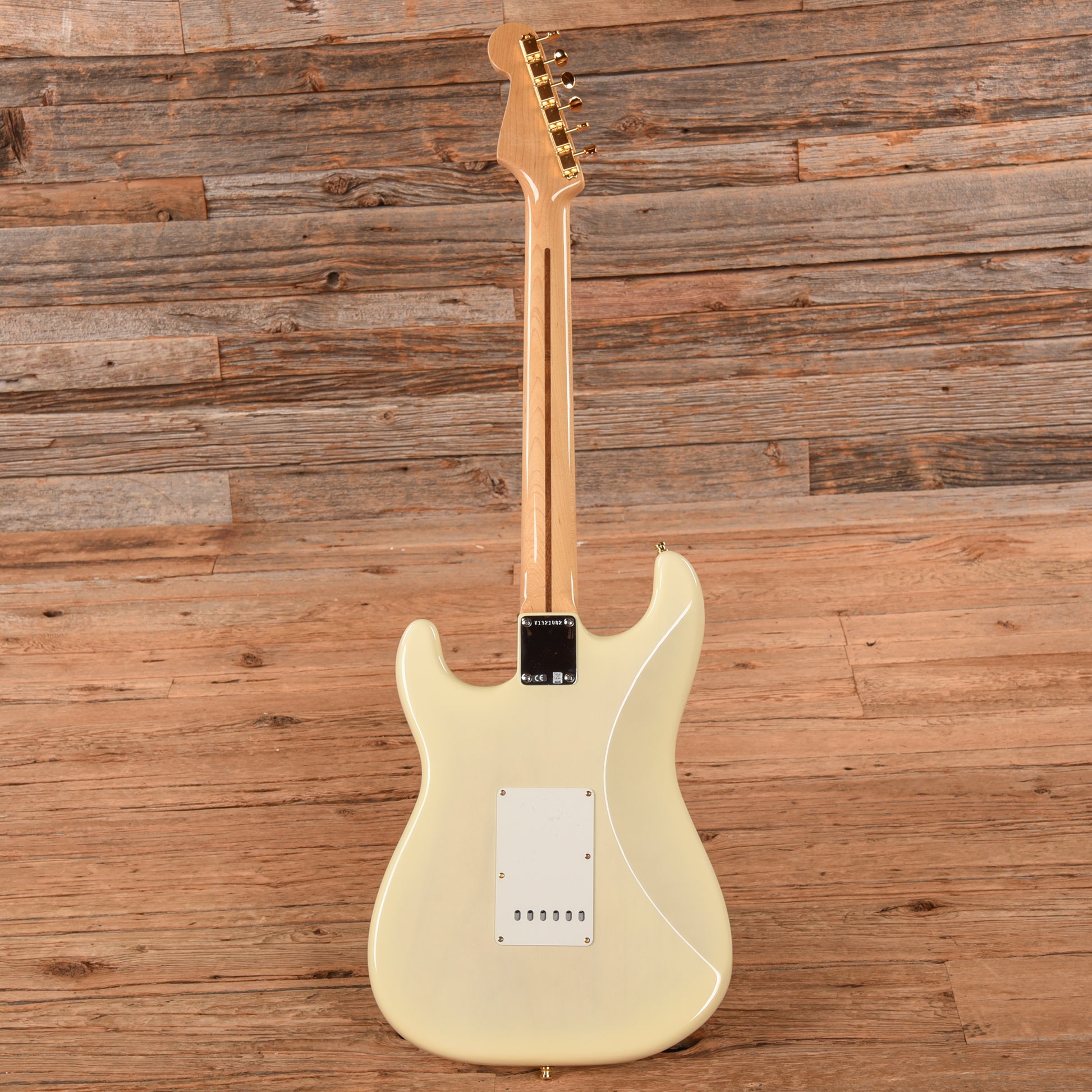 Fender American Vintage '56 Stratocaster Aged White Blonde 2014 Electric Guitars / Solid Body