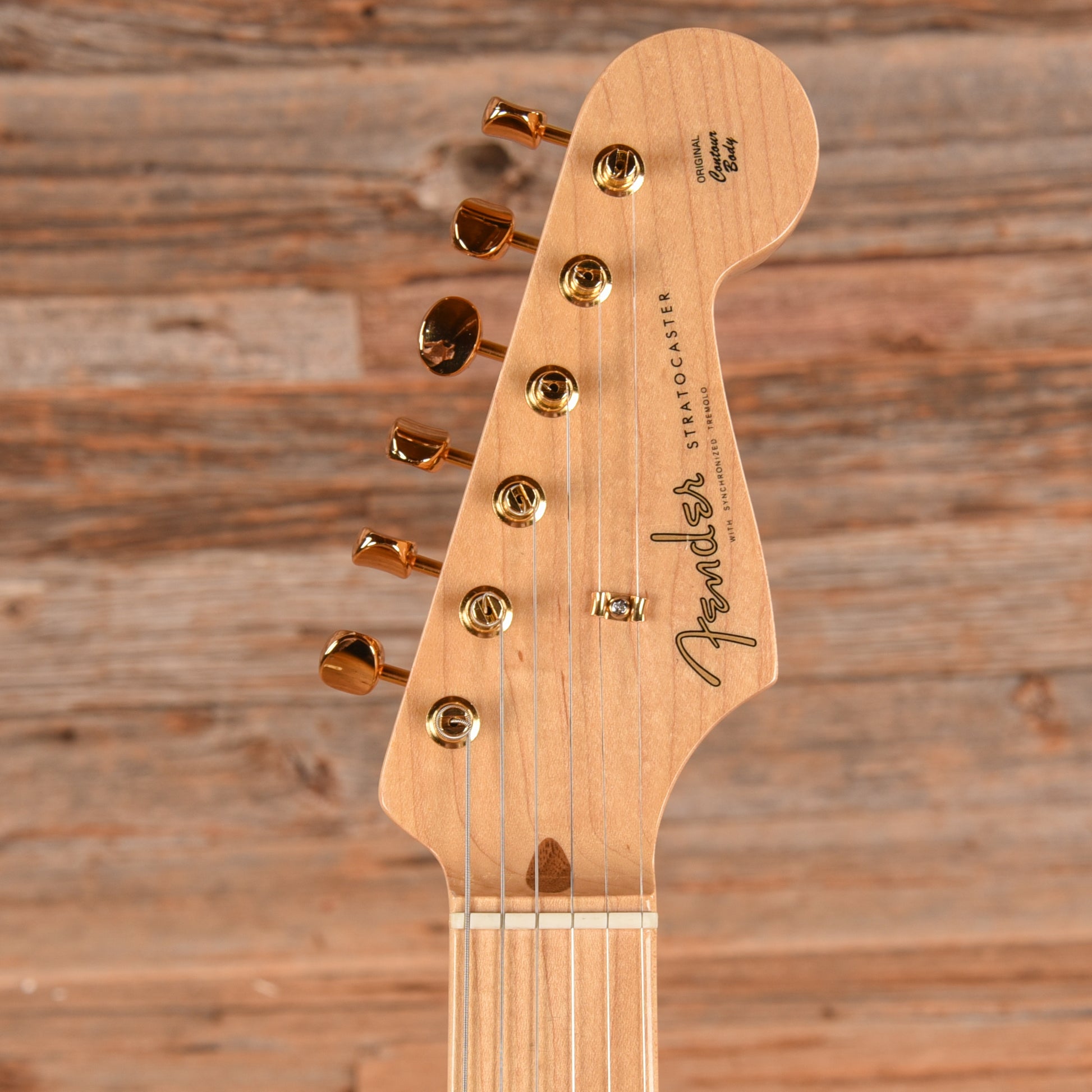 Fender American Vintage '56 Stratocaster Aged White Blonde 2014 Electric Guitars / Solid Body