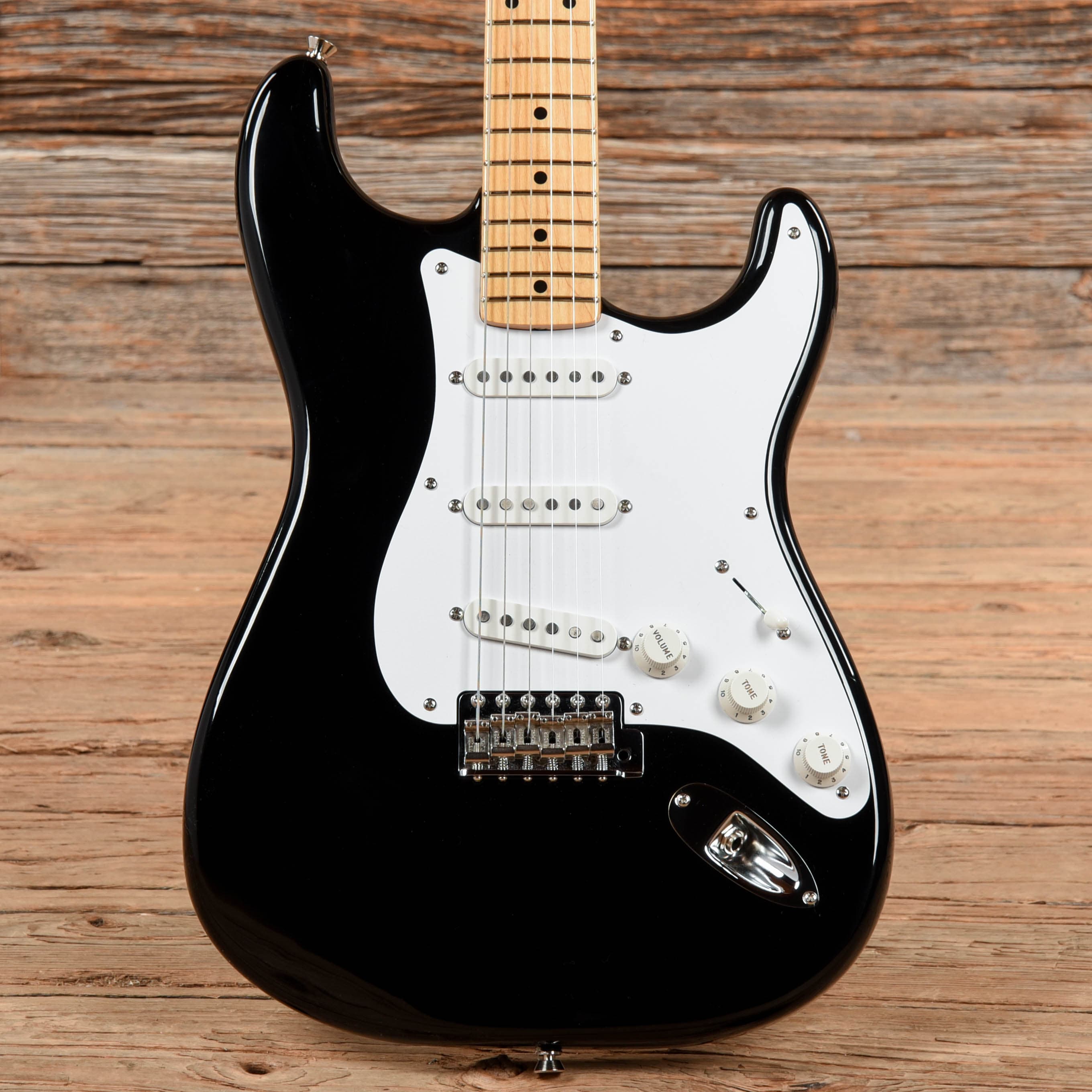 Fender American Vintage '56 Stratocaster Black 2015 Electric Guitars / Solid Body