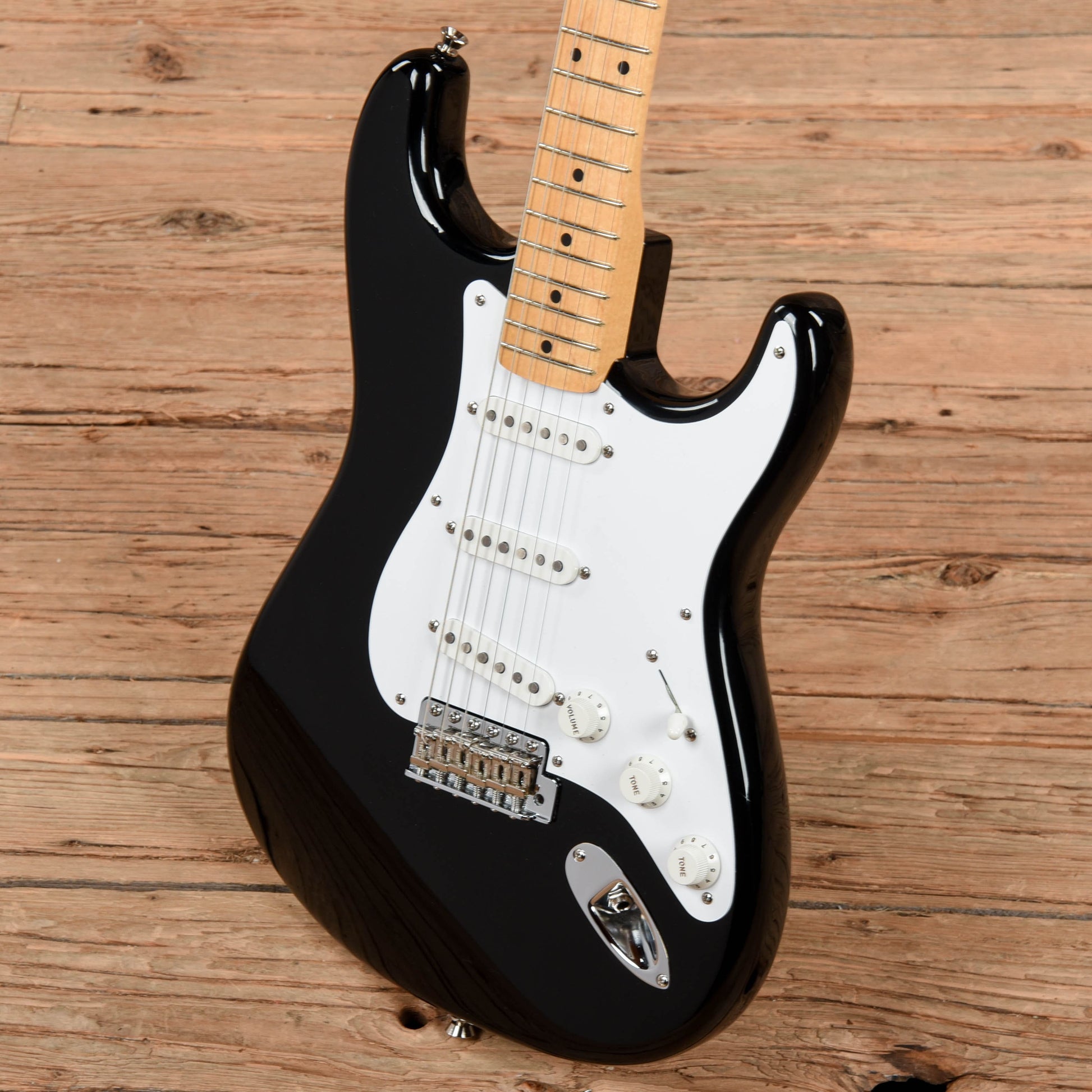 Fender American Vintage '56 Stratocaster Black 2015 Electric Guitars / Solid Body