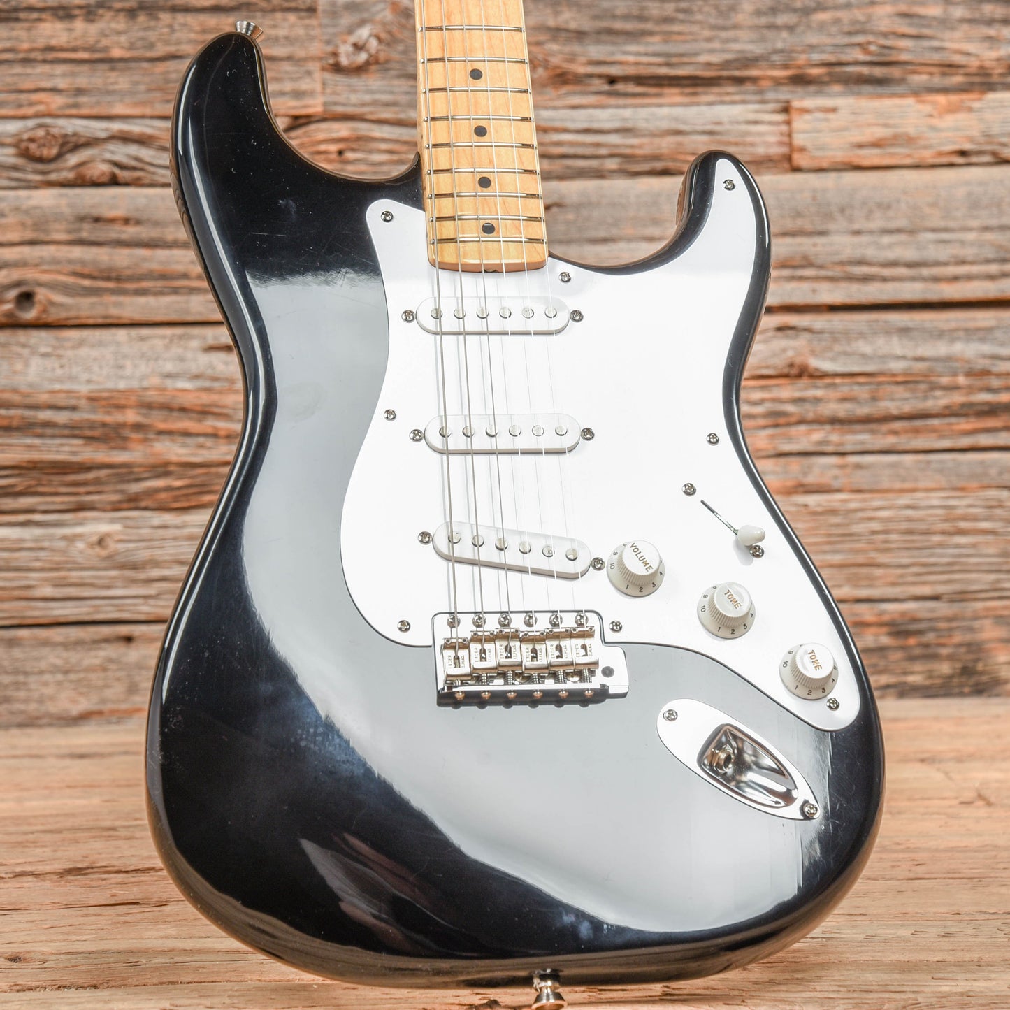 Fender American Vintage '56 Stratocaster Black 2015 Electric Guitars / Solid Body