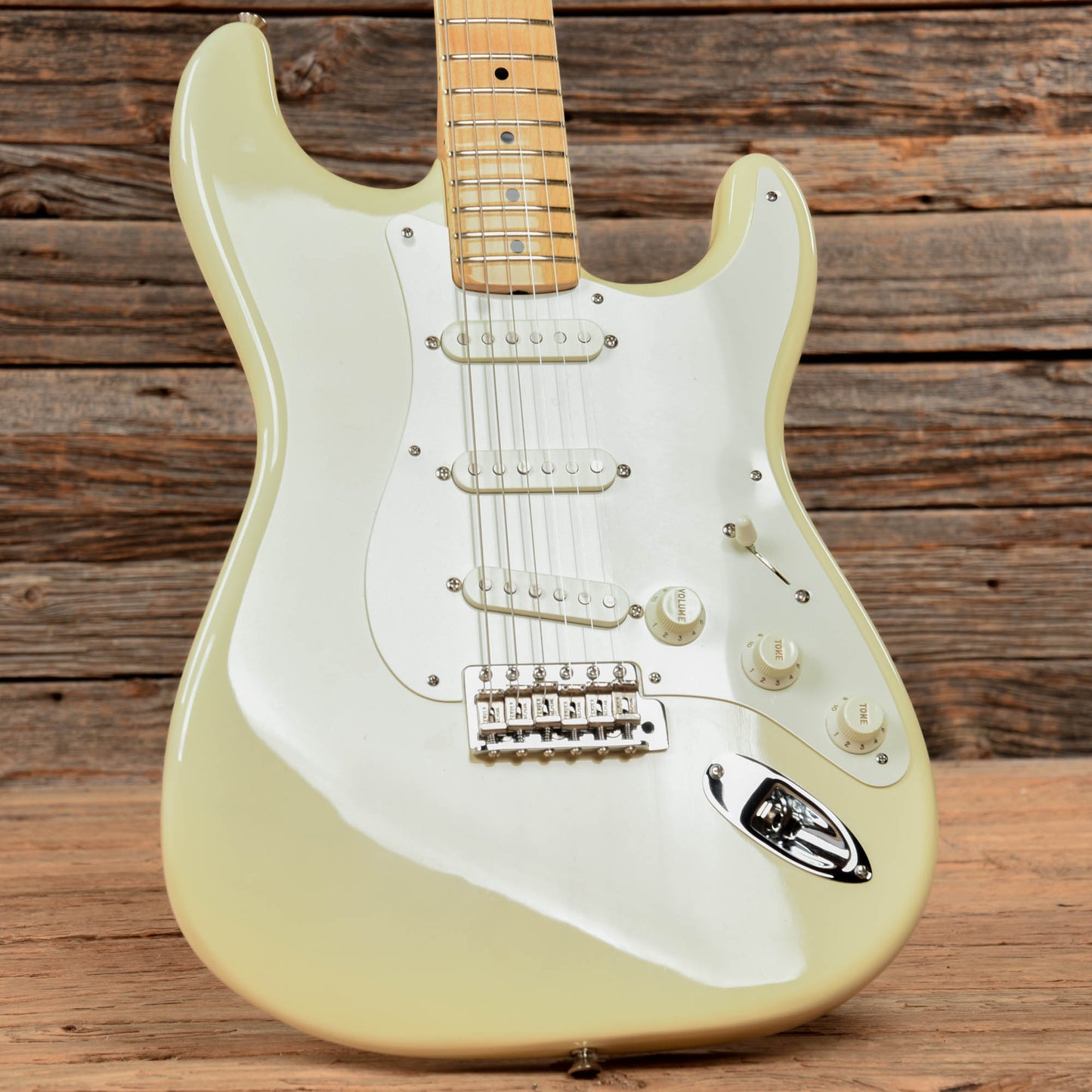 Fender American Vintage '56 Stratocaster White Blonde 2013 Electric Guitars / Solid Body