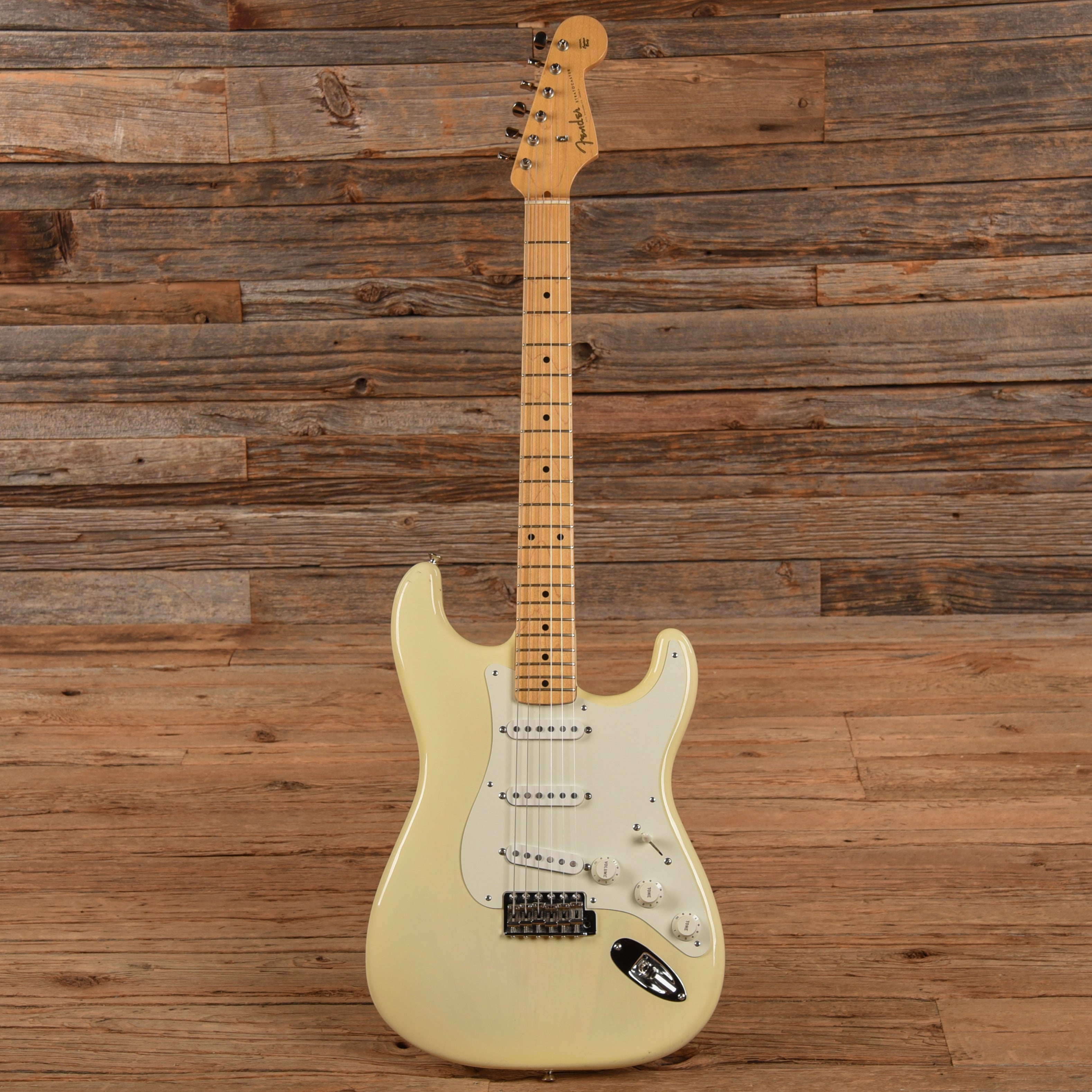 Fender American Vintage 56 Stratocaster White Blonde 2014 Electric Guitars / Solid Body