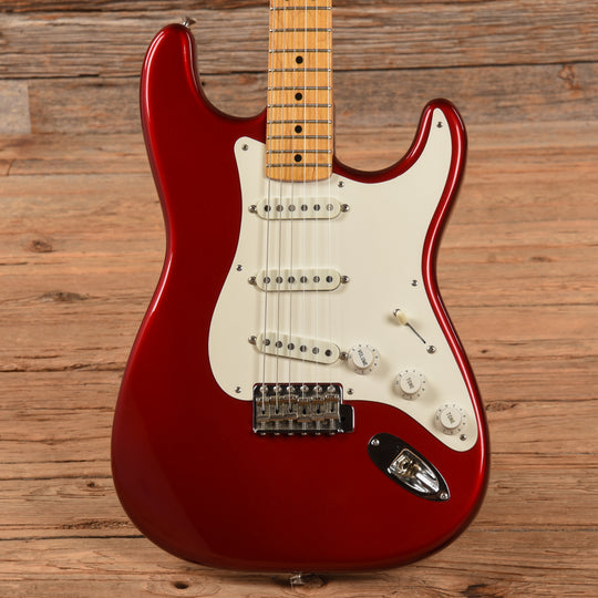 Fender American Vintage 57 Stratocaster Candy Apple Red 1986 Electric Guitars / Solid Body